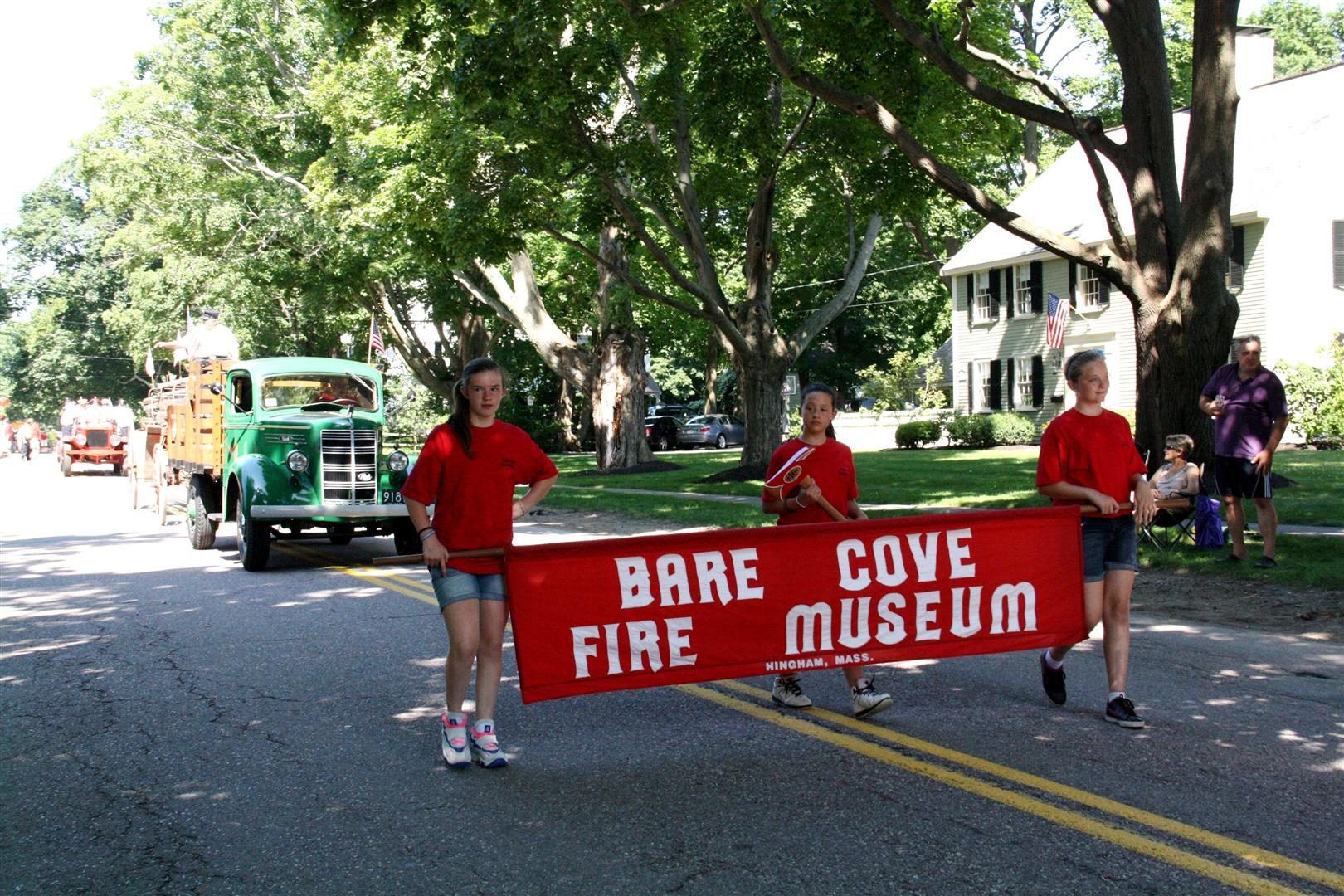 Bare Cove Fire Museum Procession